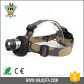 JF 3W T6 led zoomable head flashlight